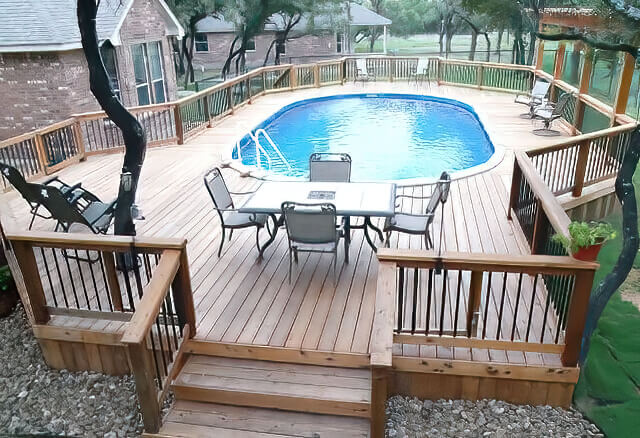 Backyard Decking Pool Design Backyard Decking Pool Design