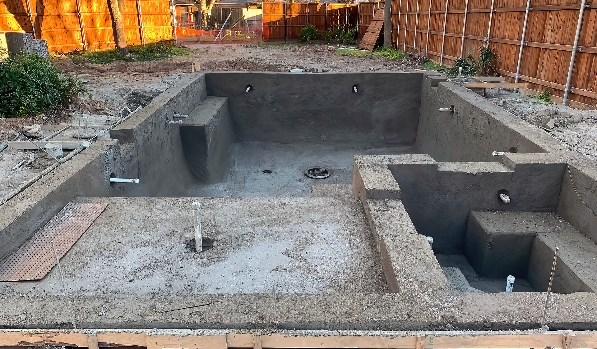 Concrete Pool Reconstruction Process Concrete Pool Reconstruction Process
