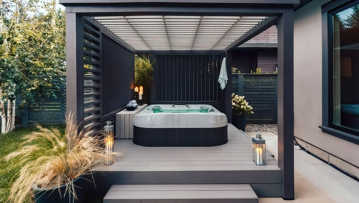 Hot Tub Enclosure