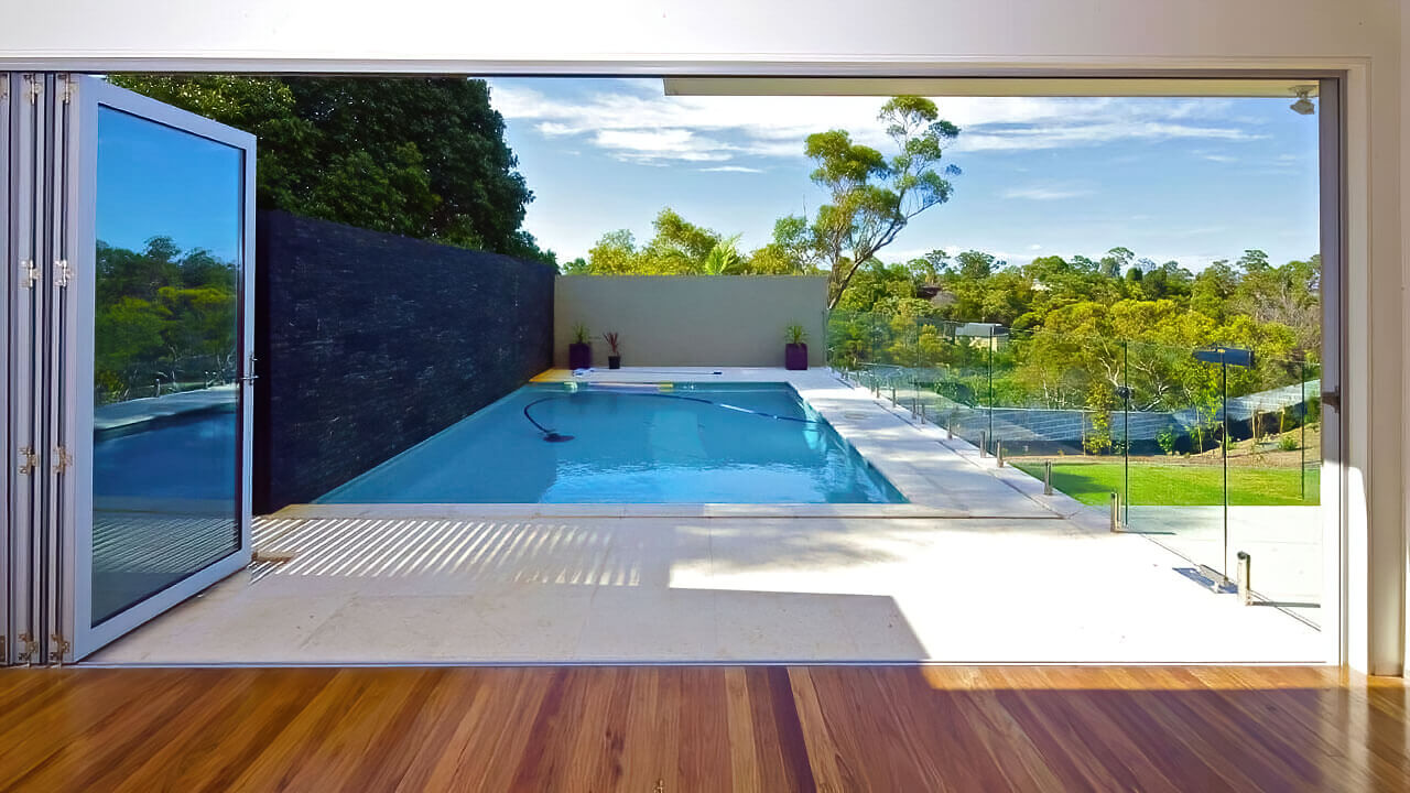 Outdoor Pool Beautiful Deck