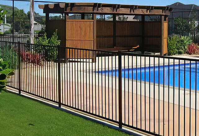 Pool Fencing Black Pool Fencing Black