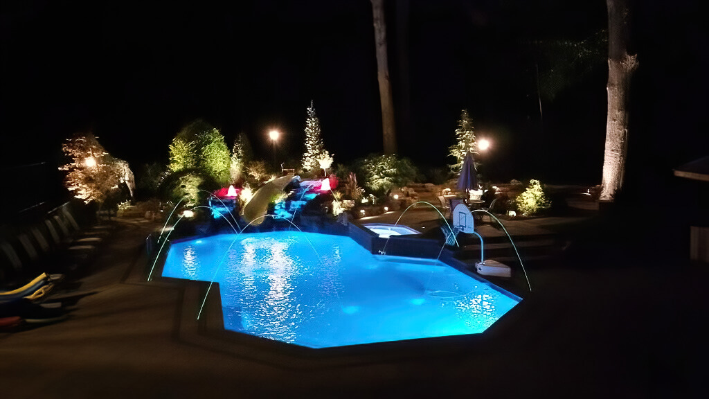 Pool Lighting Dark