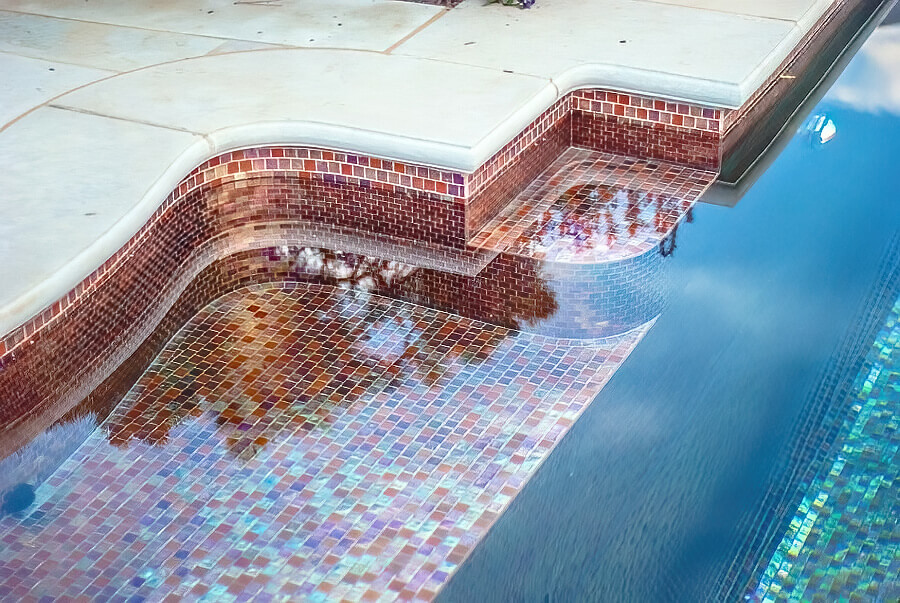 Rainbow Pool Tiles