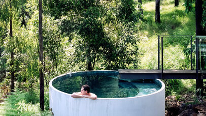 The Plunge Pool: A Small Pool With Big Benefits Plunge Pool: Small Pool Big Benefits