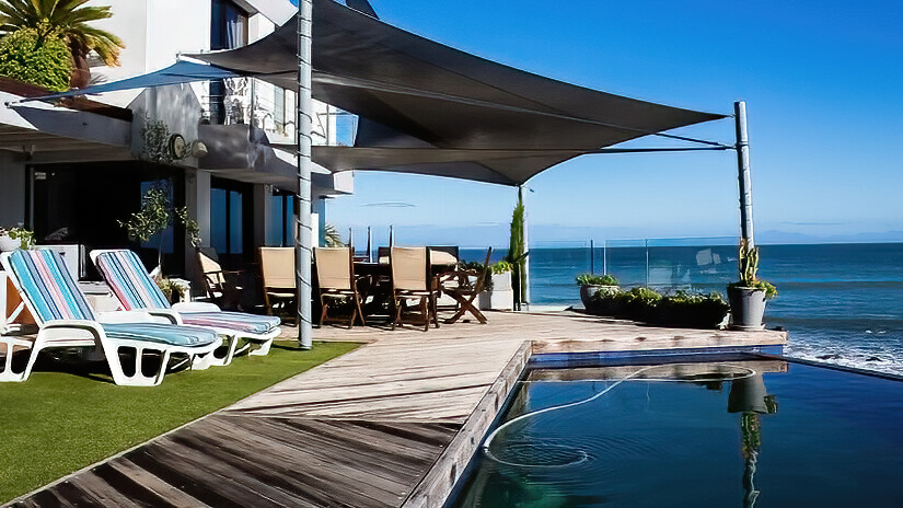 Unique Timber Deck Shape