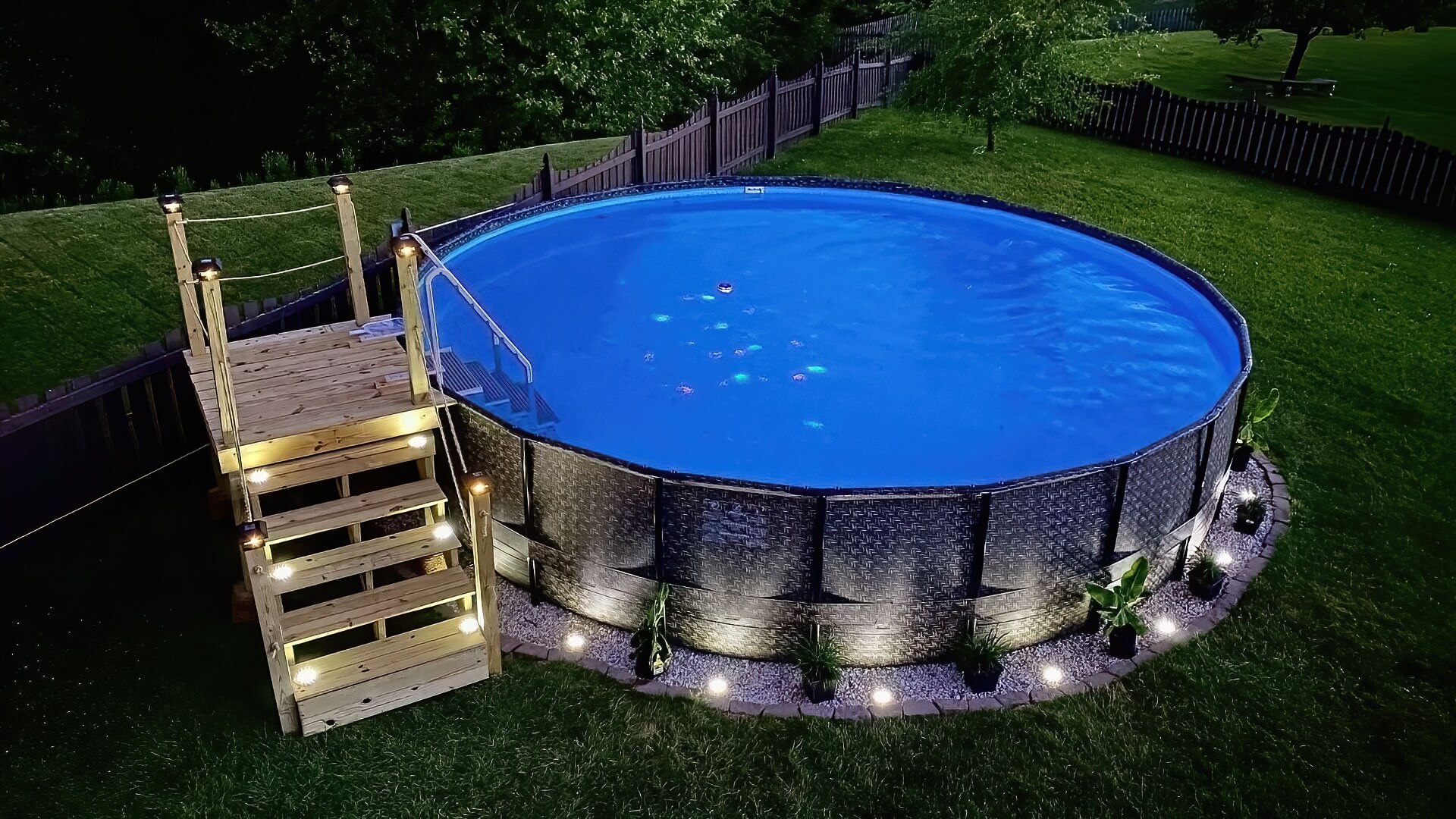 Salt water above ground pool hotsell