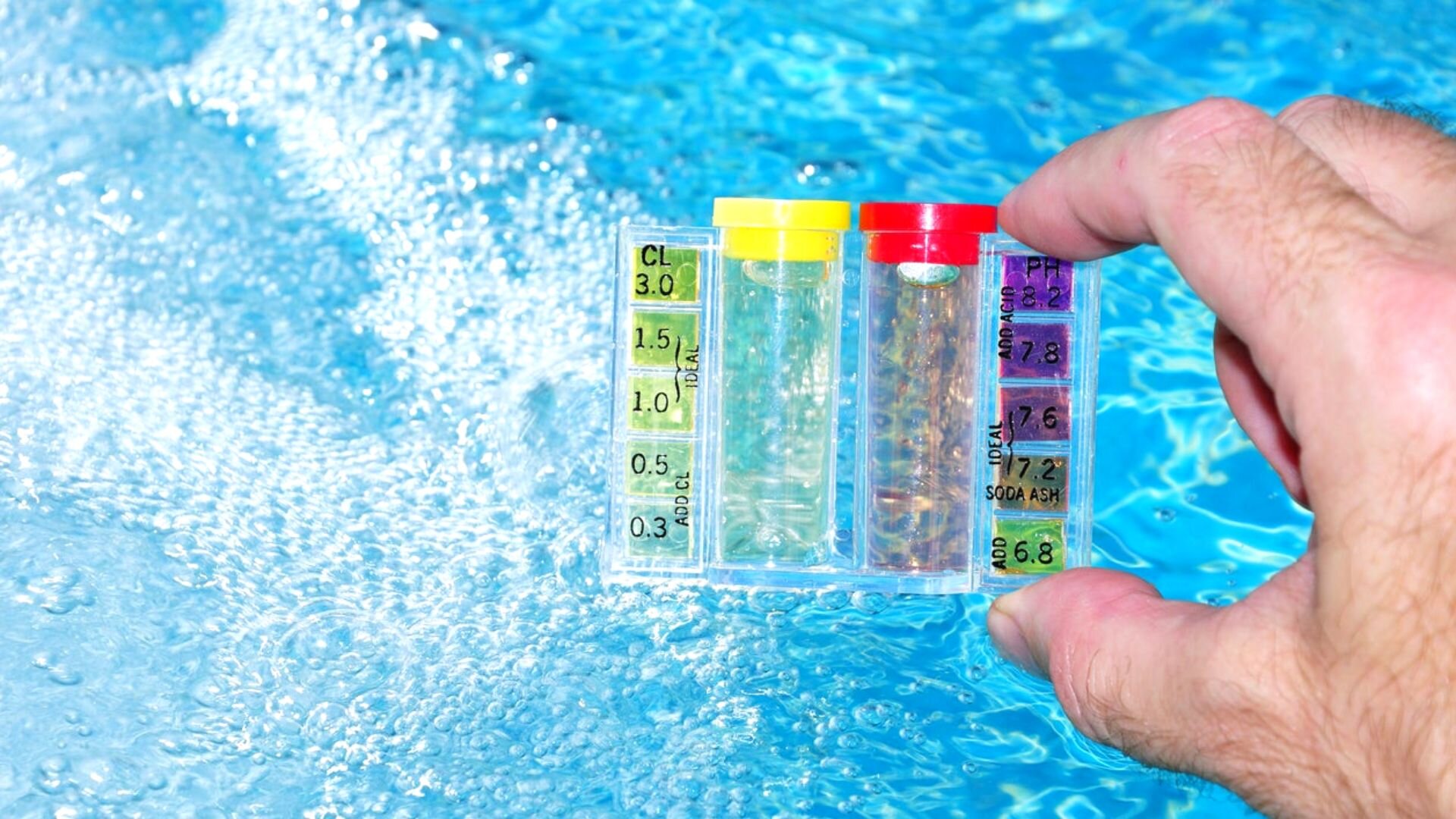 Checking Pool Chemistry Ph Levels