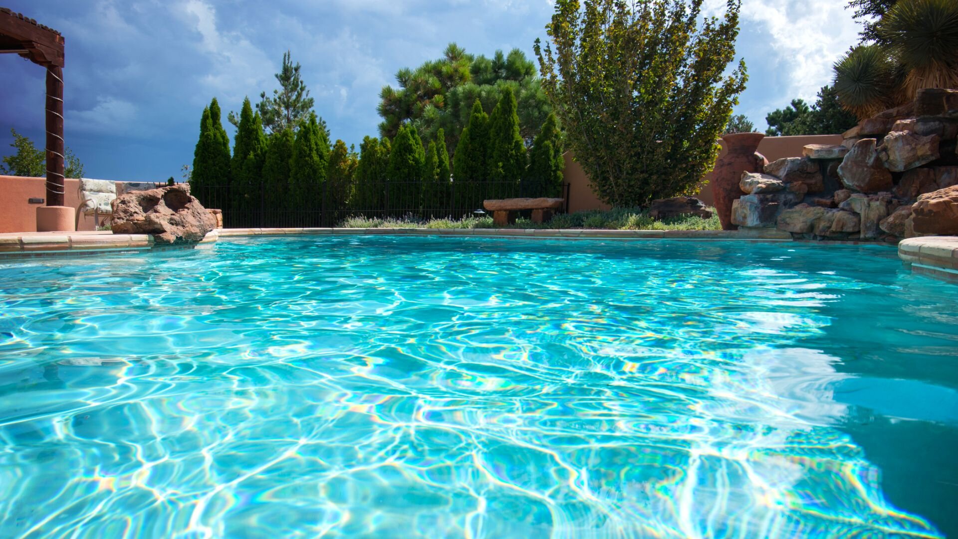 Saltwater Pool Water Outdoor Swimming Pool