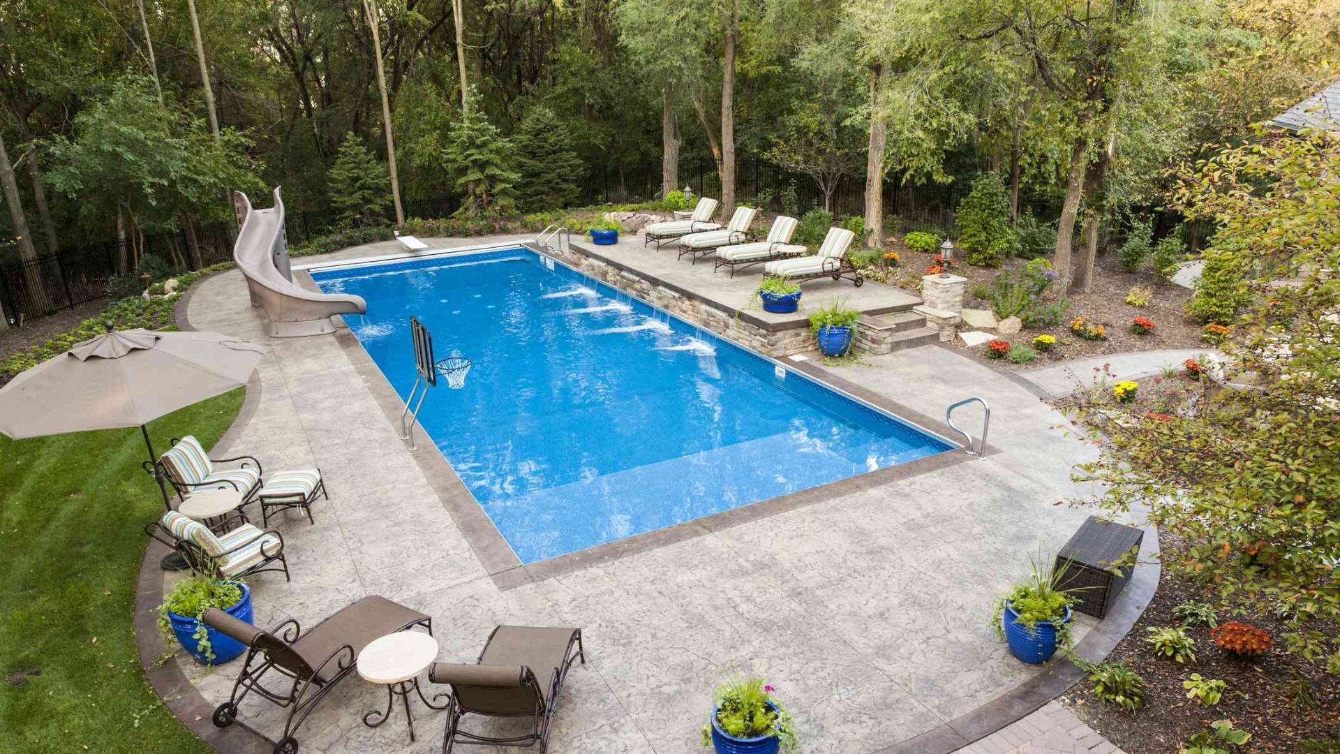 2023 09 Large Pool Area With Coping Large Pool Area Coping