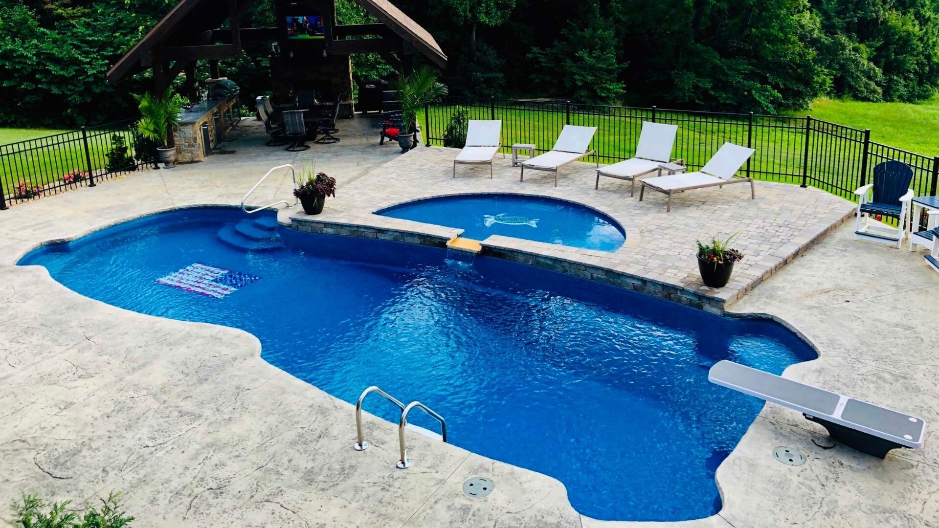 Blue Water Spa Chairs