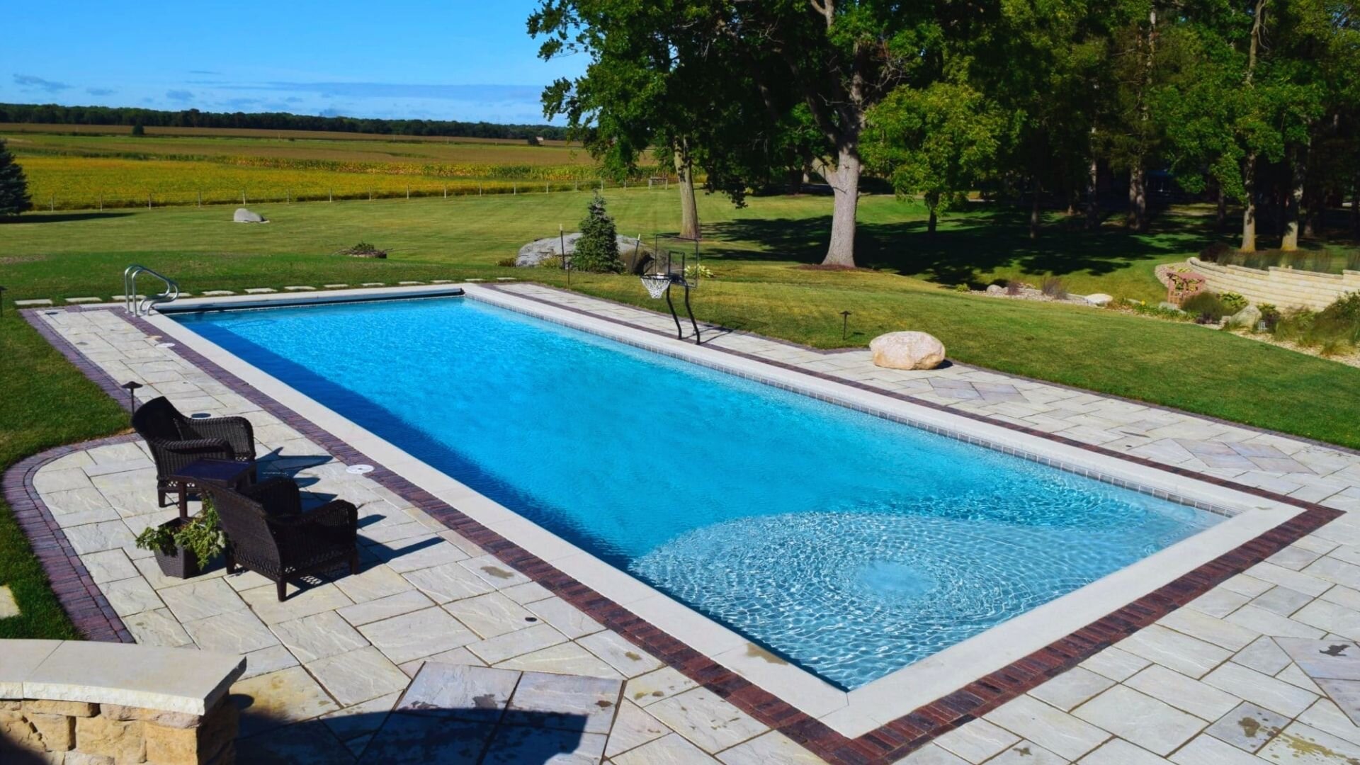 Pool Overlooking Acreage