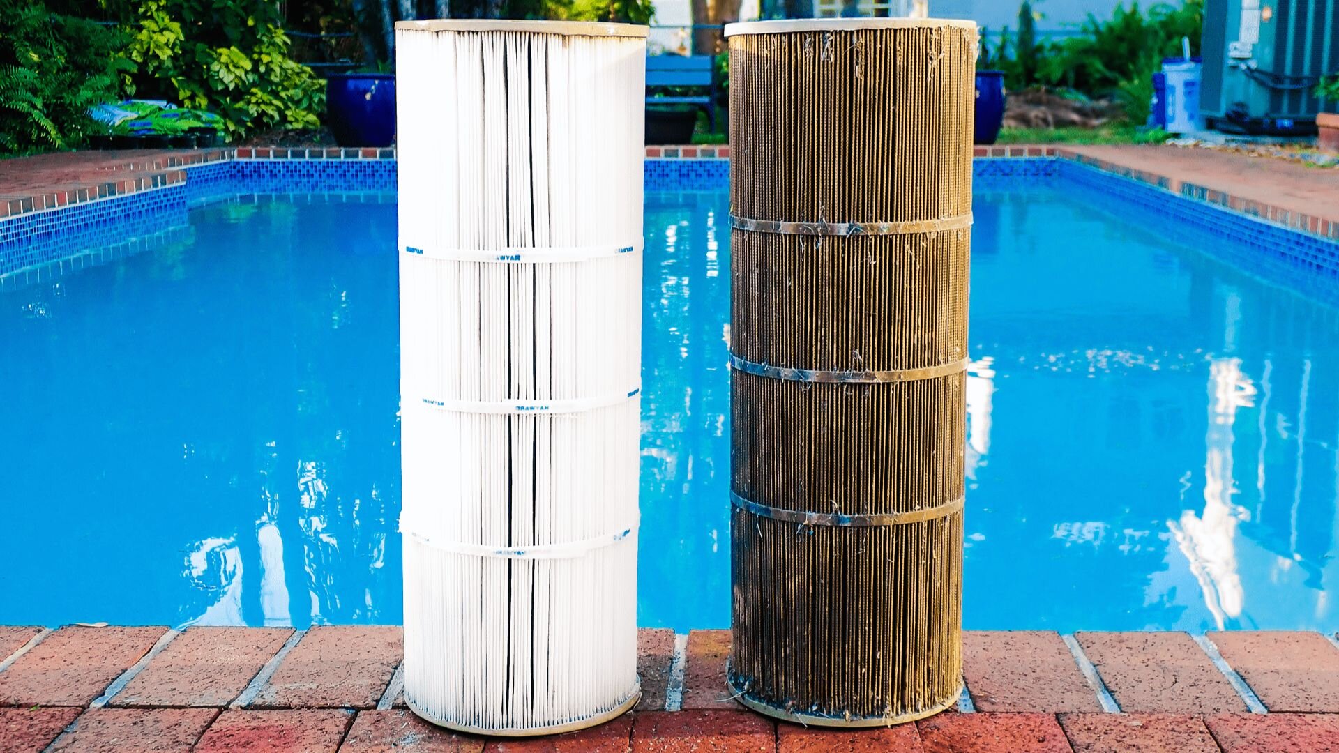Clean Dirty Pool Filters