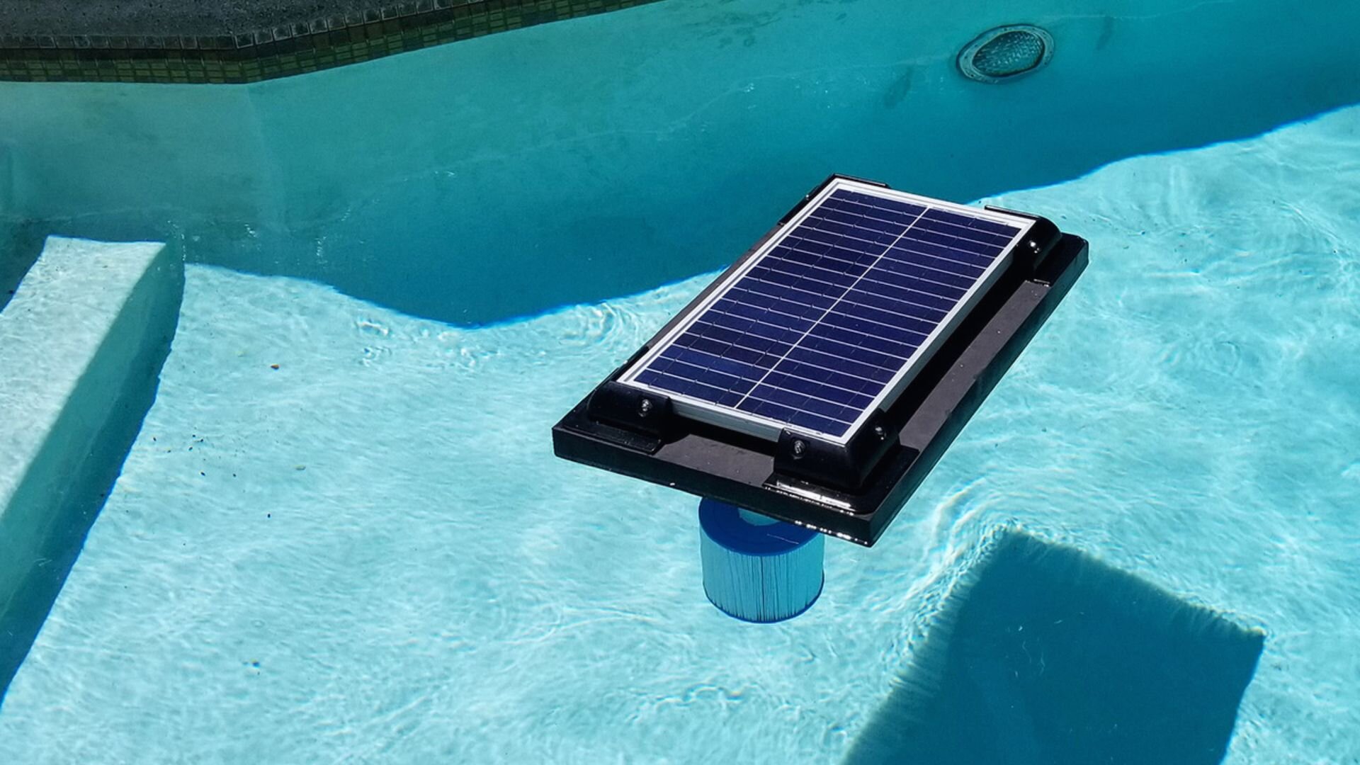 Solar Powered Pool Filter