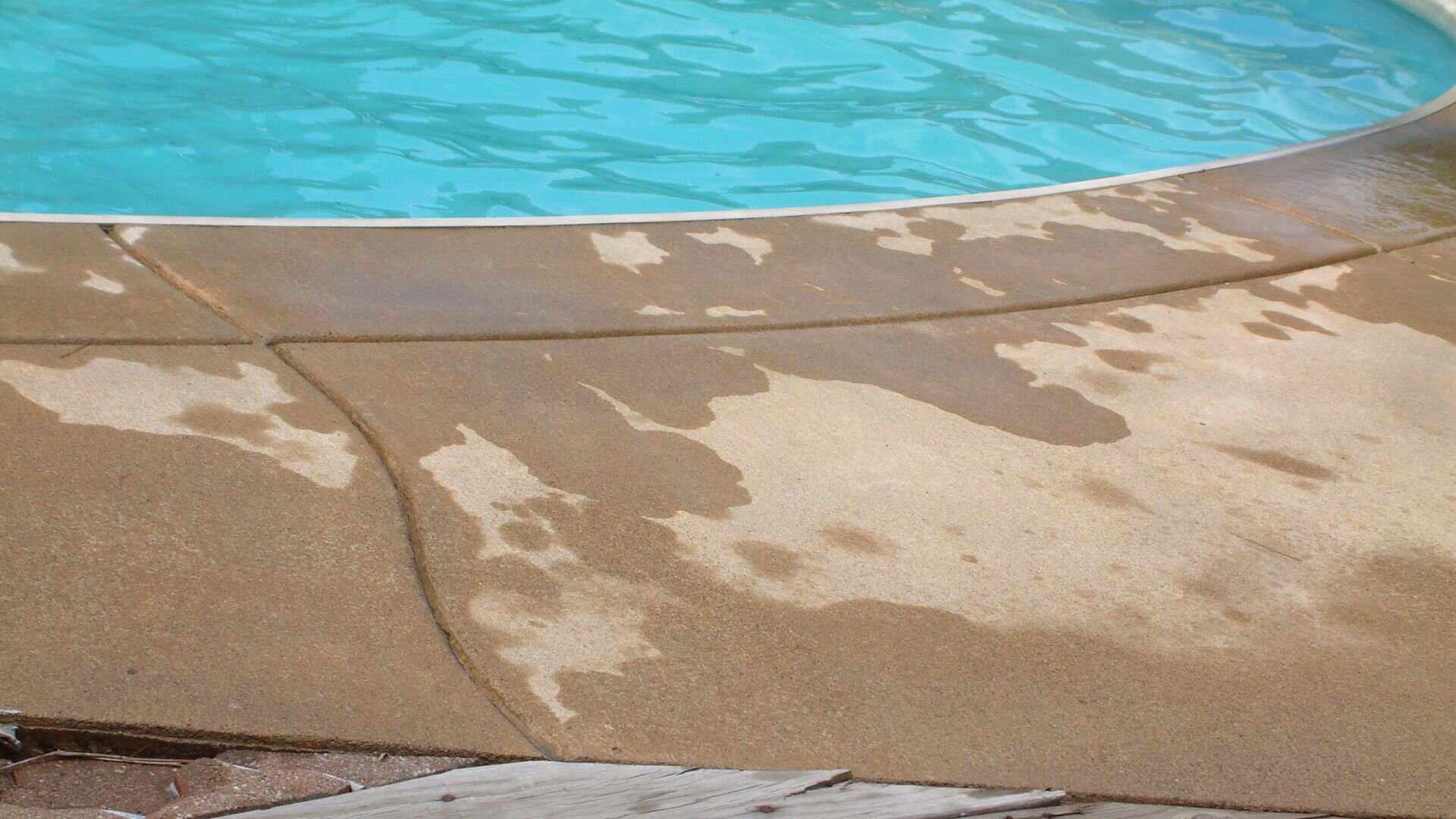 2024 05 Cracked Area Around Pool Cracked Area Pool