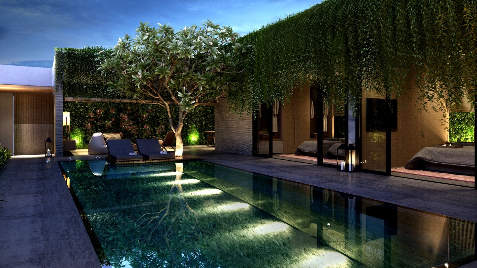 2024 06 Pool Lighting At Night Pool Lighting Night